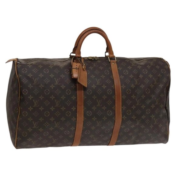 LOUIS VUITTON Monogram Keepall Boston Bag - Picture 1 of 16